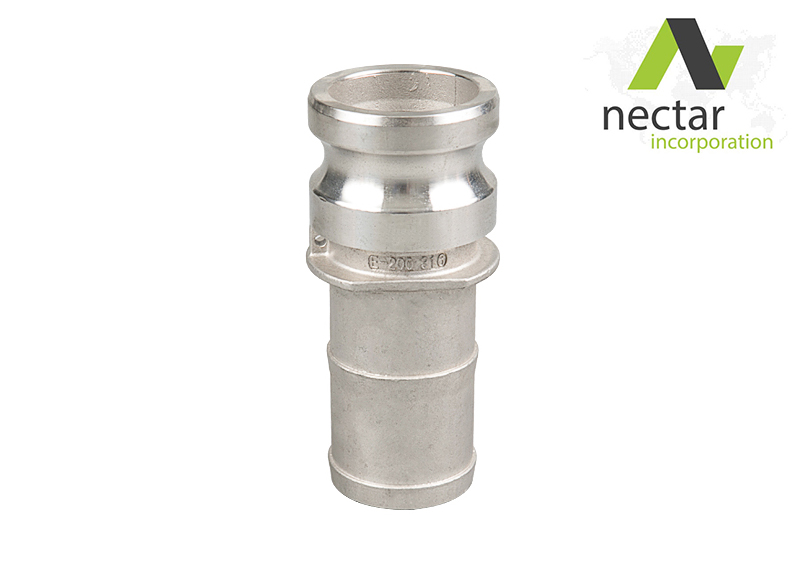 Stainless Steel Camlock Adapter Type-E
